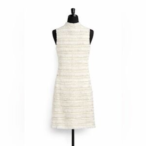 Sleeveless J Crew Textured White Dress *Bridal*